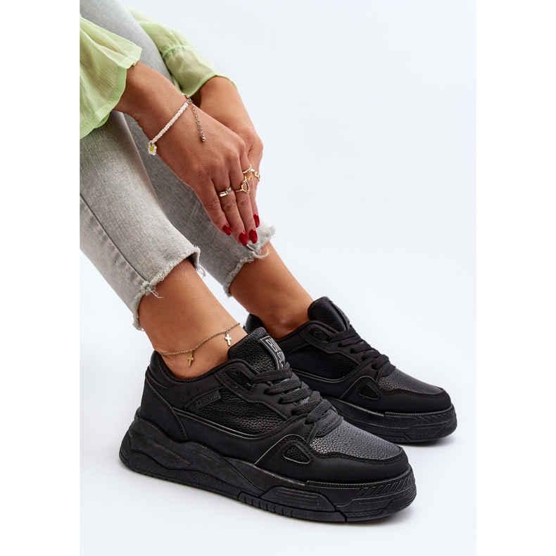 Damsneakers Big Star NN274666 Svart 2