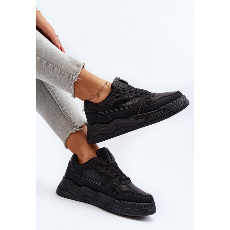 Damsneakers Big Star NN274666 Svart 1