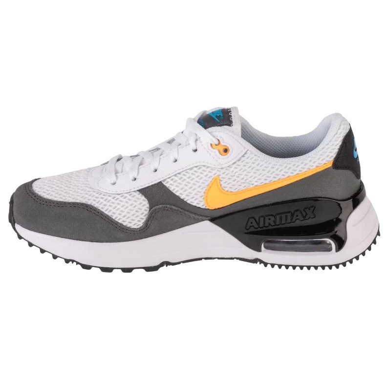 Nike Air Max System Gs DQ0284-104 skor vit 1