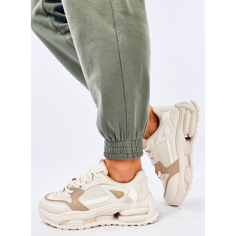 Lancasi Beige Khaki damsneakers 2