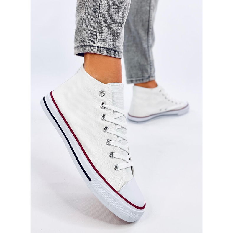 Klassiska Calado White high-top sneakers vit 2