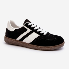 Dam Låga Sneakers Sportskor Svart Eudiopis 1