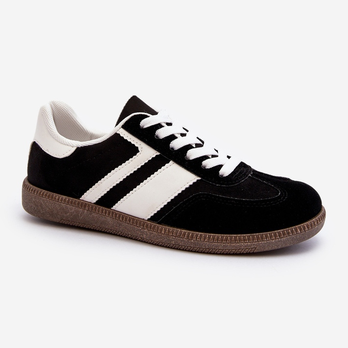 Dam Låga Sneakers Sportskor Svart Eudiopis 1