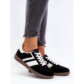 Dam Låga Sneakers Sportskor Svart Eudiopis 2