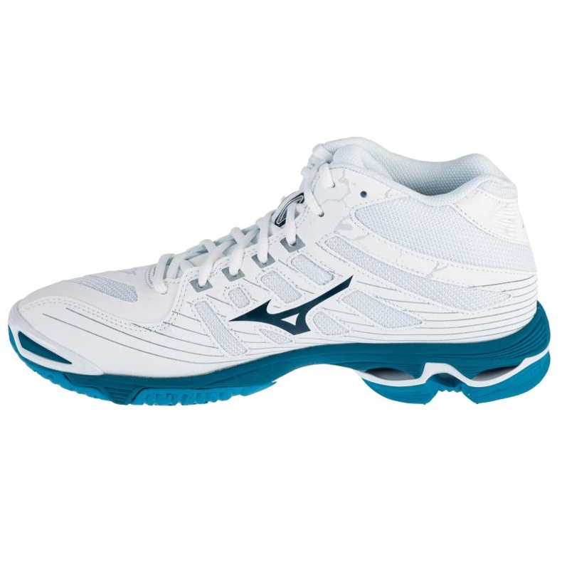 Mizuno Wave Voltage Mid M V1GA216586 volleybollskor vit 1