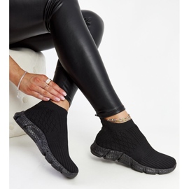 Svarta lätta sportsneakers från Vaclav 1