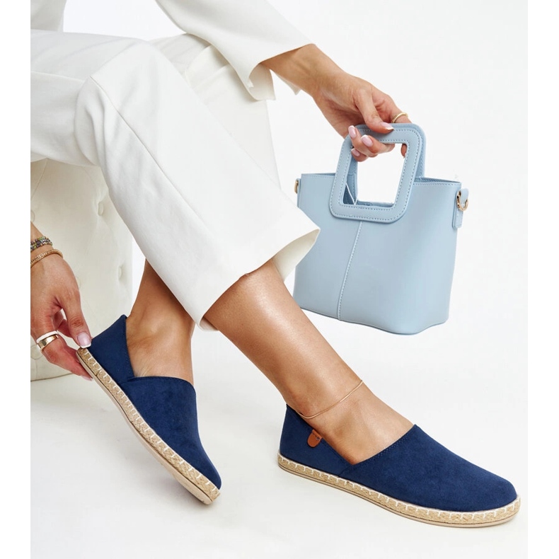 Marinblå Gimja sneakers 1