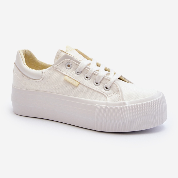 Platformsneakers för dam Lee Cooper LCW-24-31-2179 Vit 2