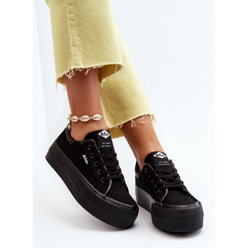 Platformsneakers dam Lee Cooper LCW-24-31-2180 Svart 2