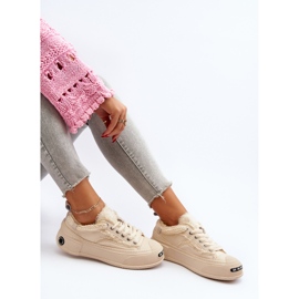 Sneakers för dam GOE NN2N4060 Beige 1