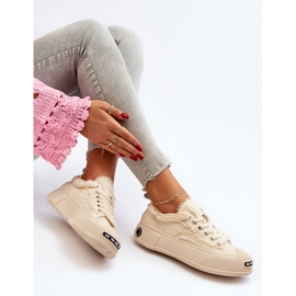 Sneakers för dam GOE NN2N4060 Beige 2