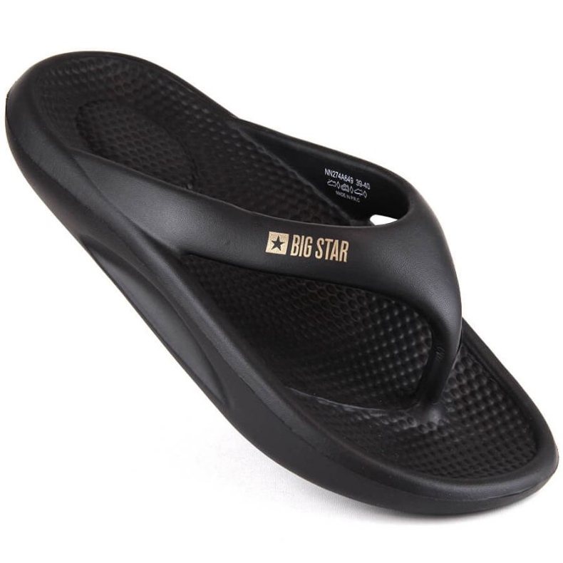 Big Star W INT1989A flipflops, svarta 1