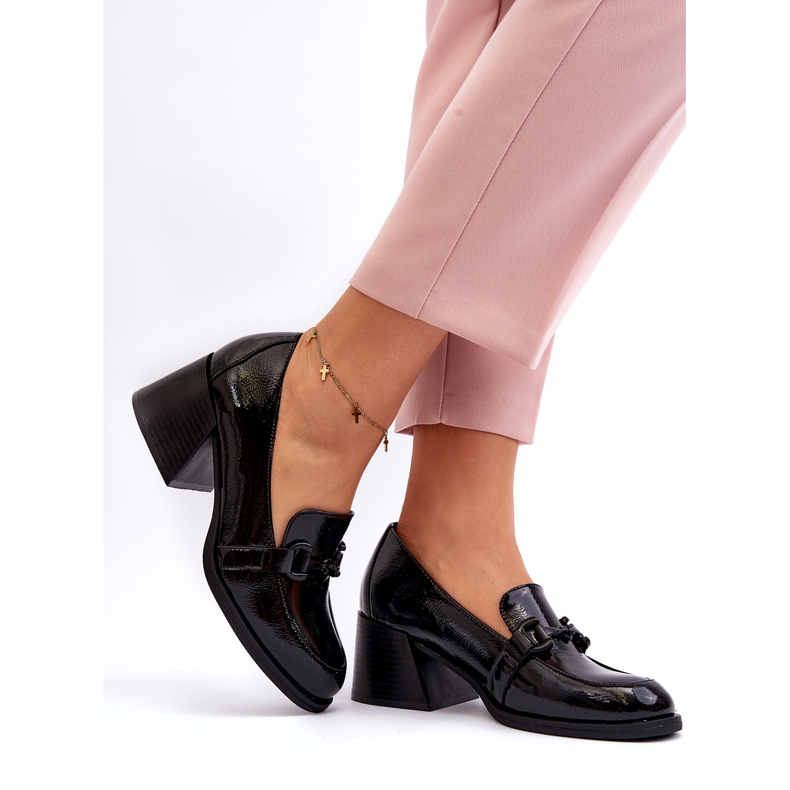 Vinceza Svarta högklackade högklackade skor 2