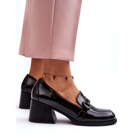 Vinceza Svarta högklackade högklackade skor 4