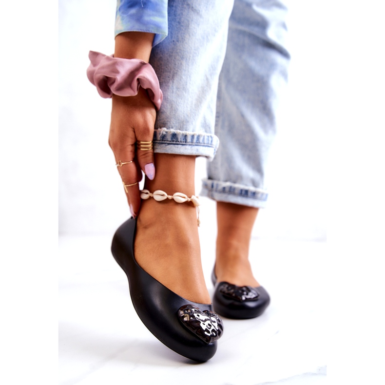 Doftande gummiballerinor för kvinnor ZAXY JJ285046 Svart 1