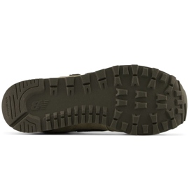 New Balance W JrGV574HG1 isolerade skor grön 3