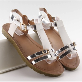 Damsandaler JK-60 Vit grå 1