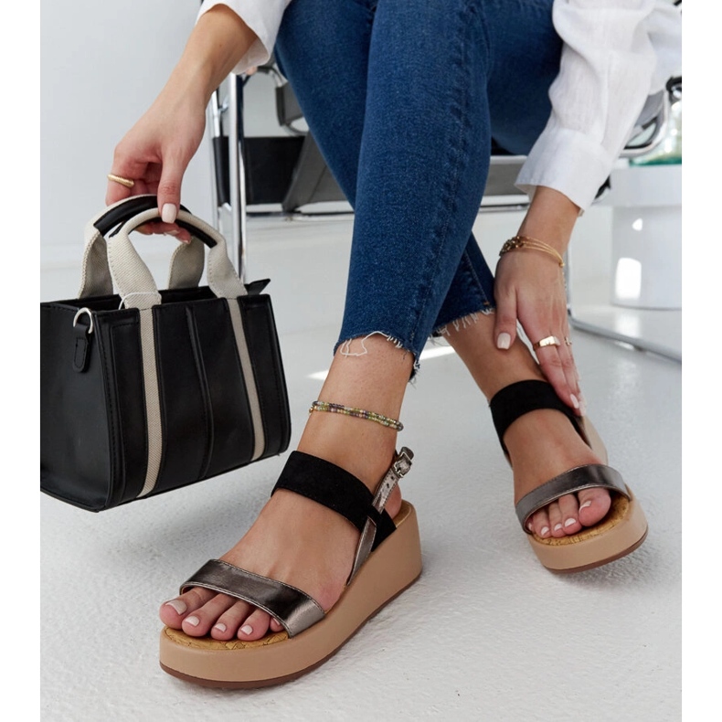 Tonka kil sandaler svart 1