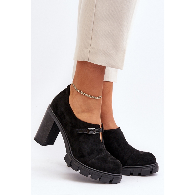 Damskor med hög klack Svart Tauina 2