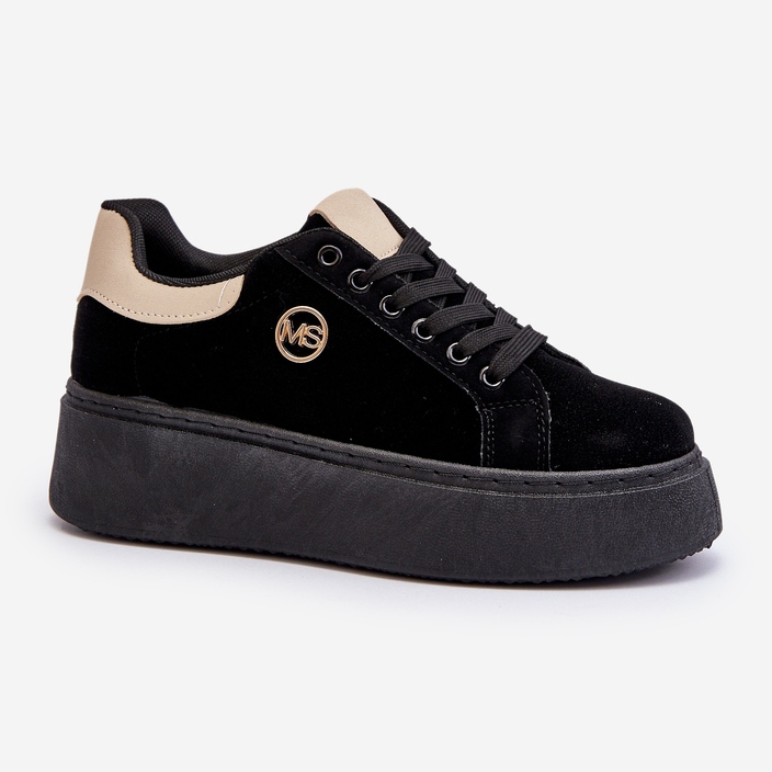 Platform Sneakers dam Svart Eshen 2