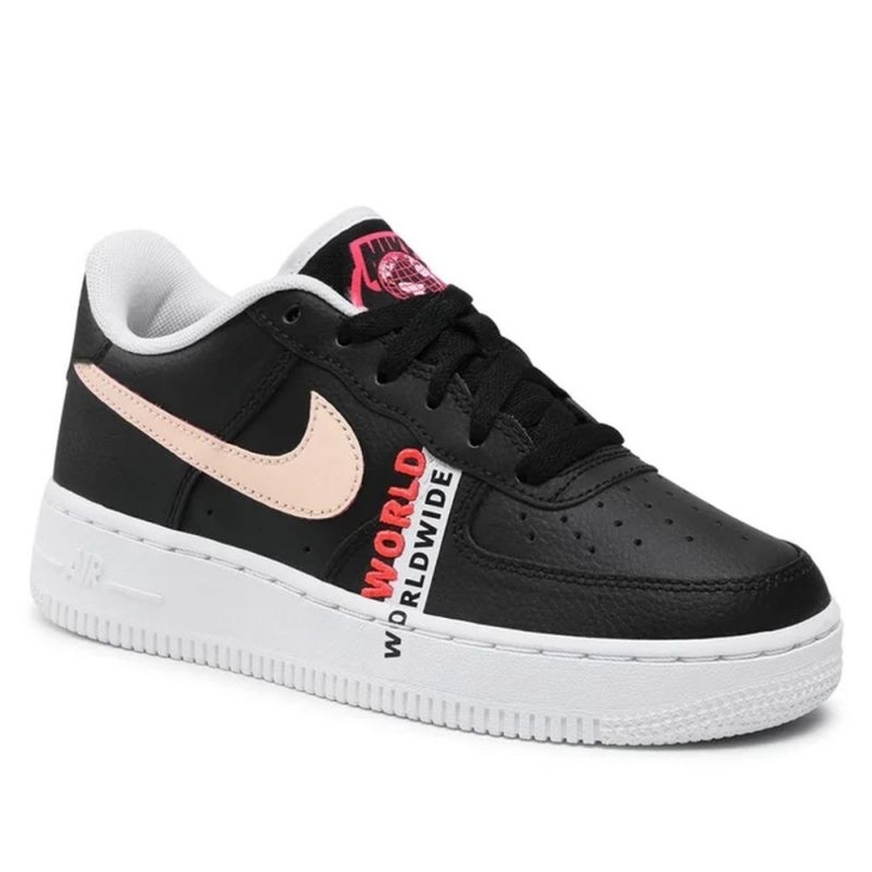 Nike Air Force 1 LV8 1 (GS) CN8536-001 skor svart 1
