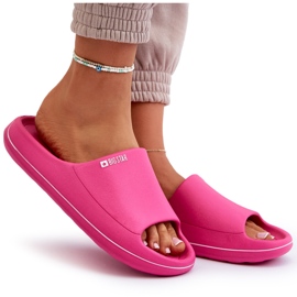 Lätt flip-flops för damer Big Star NN274A041 Fuchsia rosa 8