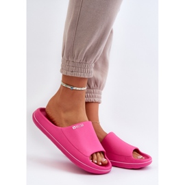 Lätt flip-flops för damer Big Star NN274A041 Fuchsia rosa 2