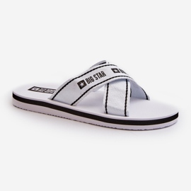 Damflip-flops med skumsula Big Star NN274A509 Vit 2