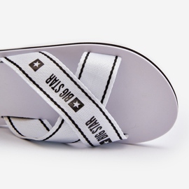 Damflip-flops med skumsula Big Star NN274A509 Vit 7