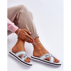 Damflip-flops med skumsula Big Star NN274A509 Vit 1