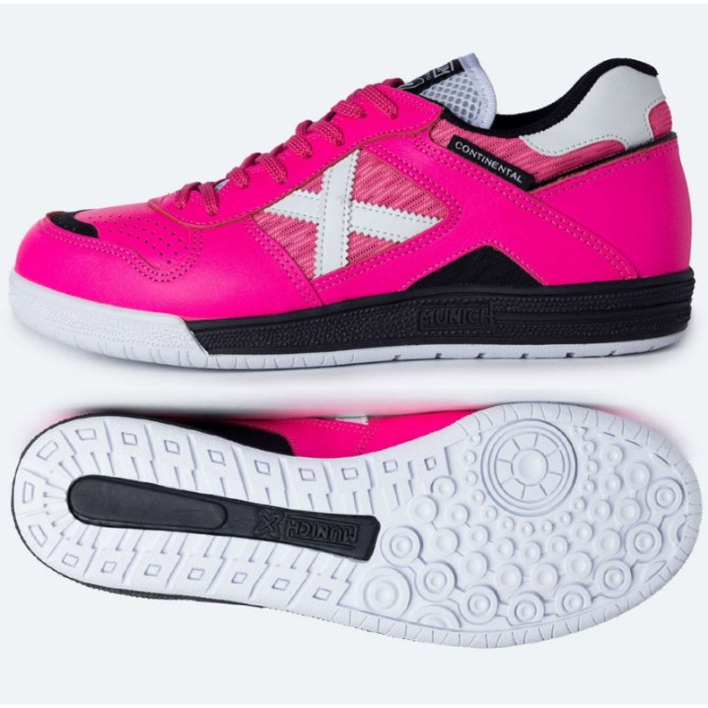 Munich Continental 944 I fotbollsskor 4100944 rosa 1