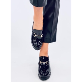 Hyett Black loafers med patentklack svart 1