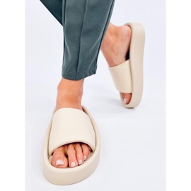 Mjuka damtofflor Fontes Beige 1