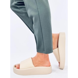 Mjuka damtofflor Fontes Beige 2