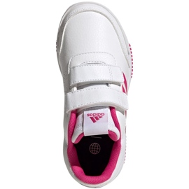 Adidas Tensaur Sport Training Hook and Loop Jr GW6451 skor vit 1