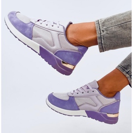 Lätta damsneakers Doleh Purple violett 1