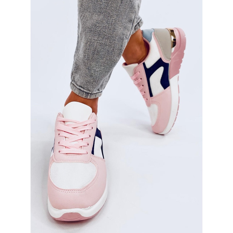 Lätta damsneakers Doleh MULTI-003 rosa 1