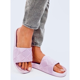 Lottner Lila gummirutschbanor rosa 2