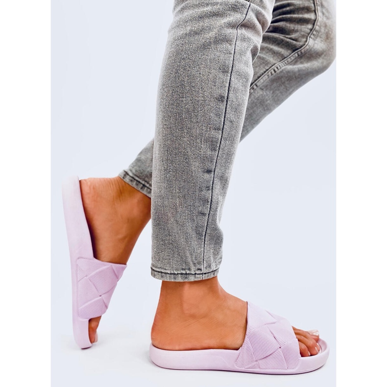 Lottner Lila gummirutschbanor rosa 1