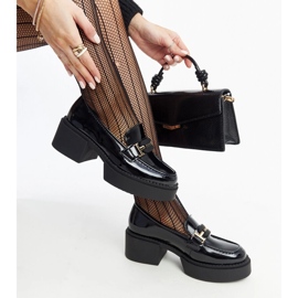 Vinceza svarta högklackade högklackade skor 1