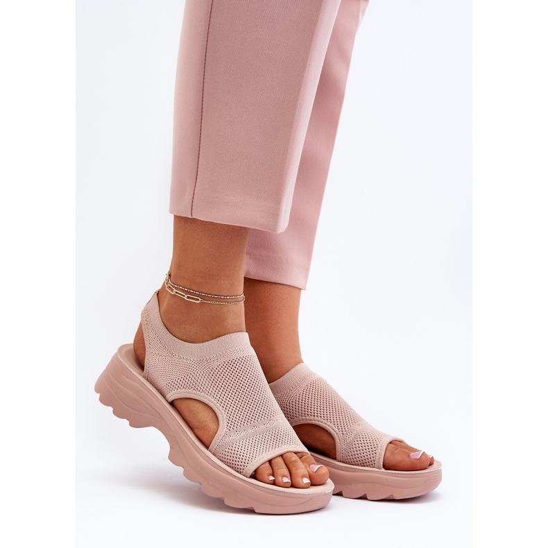 Damsportsandaler på tjock sula, Rosa Deinaleia 1