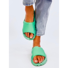 Vindgröna damtofflor 1