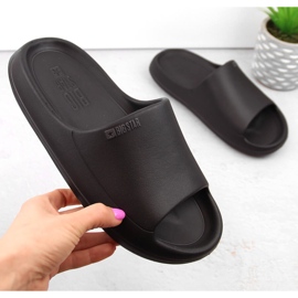 Black Big Star NN274A042 flipflops för simbassäng i skum svart 1