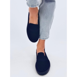Combe marinblå socksneakers 1