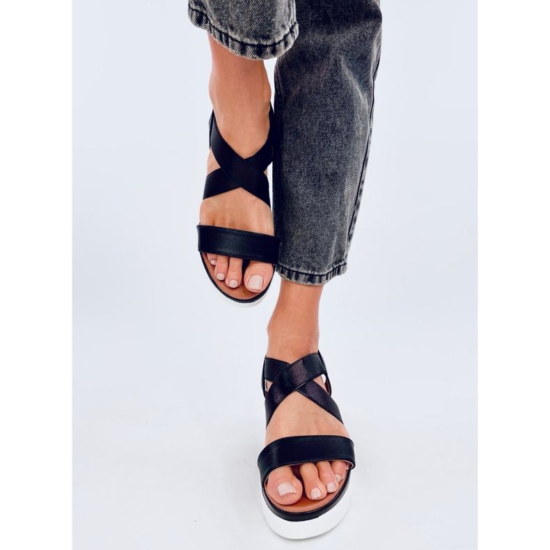 Caden Black kilasandaler svart 1