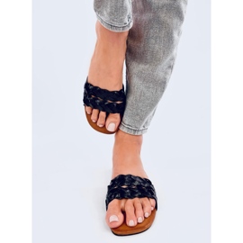 Emery Black damtofflor svart 2