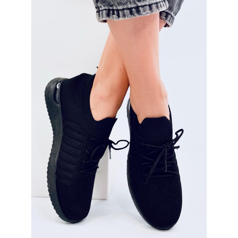 Sharpe Black sock sportskor svart 1