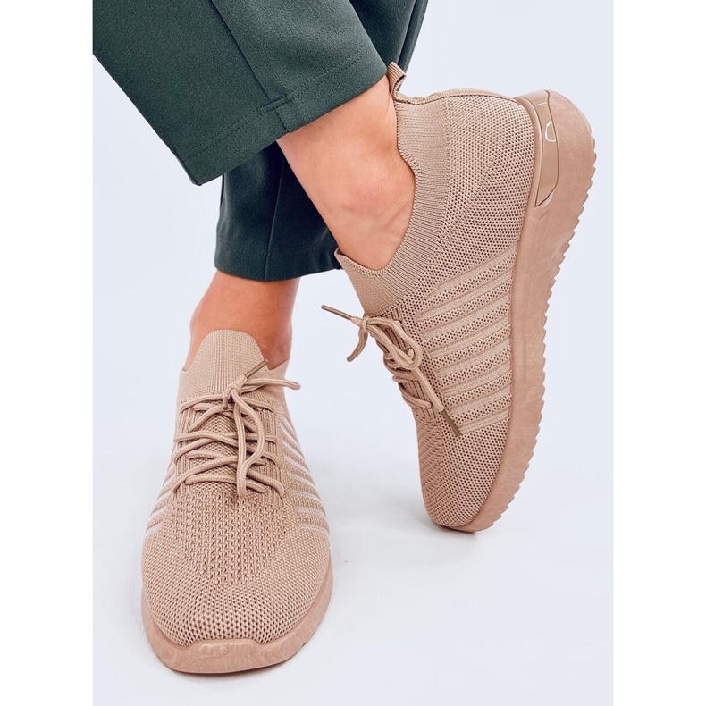 Sharpe Khaki sock sportskor beige 1