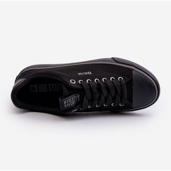 Låga sneakers för män Big Star NN174005 Svart 1