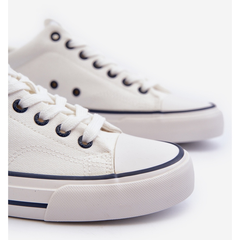 Låga sneakers för män Big Star NN174004 Vit 1